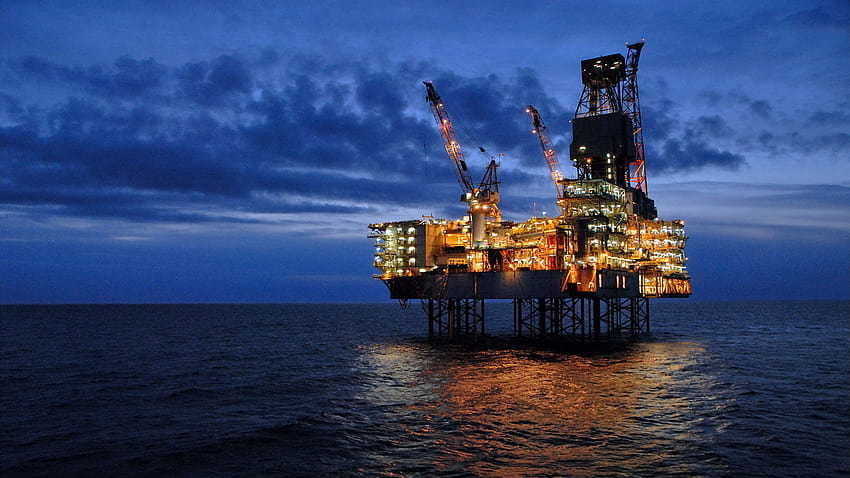 plate-forme pétrolière, plate-forme pétrolière, semi-submersible, forage offshore, véhicule, plate-forme élévatrice, plate-forme de forage Fond d'écran HD