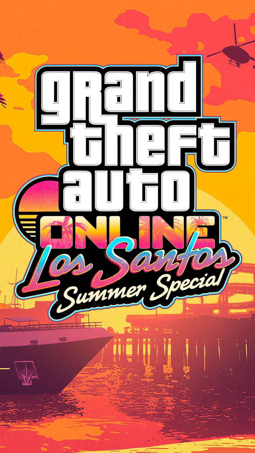 Los Santos Summer Special, GTA Online, poster, Games, summer poster HD phone wallpaper
