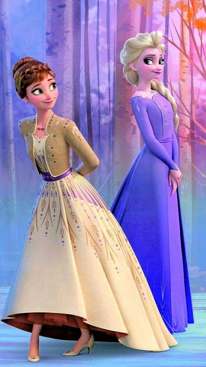 Disney Frozen 2 pubblicato da Ryan Simpson, la principessa disney elsa Sfondo del telefono HD