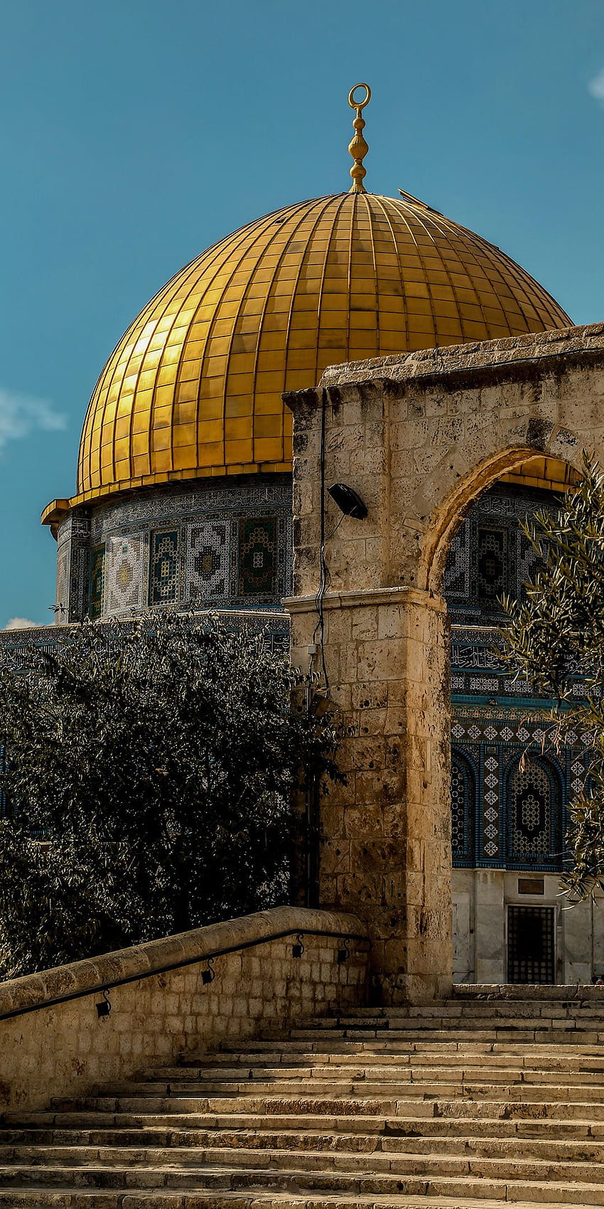 Moschea di Al Aqsa islamica, iphone islamico Sfondo del telefono HD