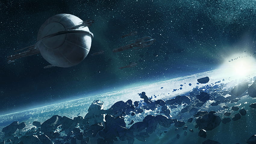 Mass Effect, Migrant Fleet, espace à effet de masse Fond d'écran HD
