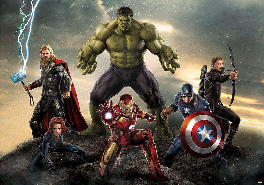 Murales de alta calidad Marvel Avengers, marvels avengers fondo de pantalla