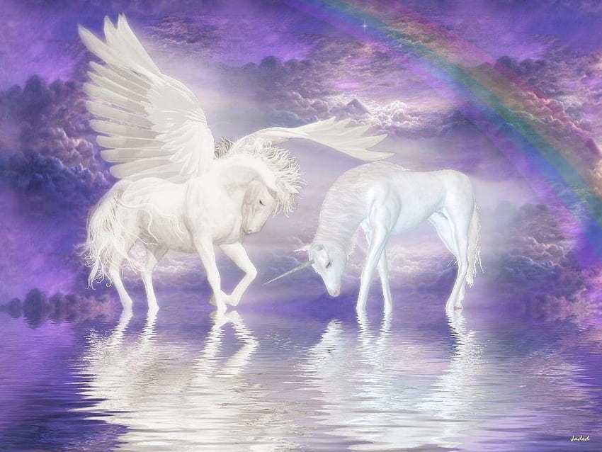 Unicorns Group, pegasus png HD wallpaper