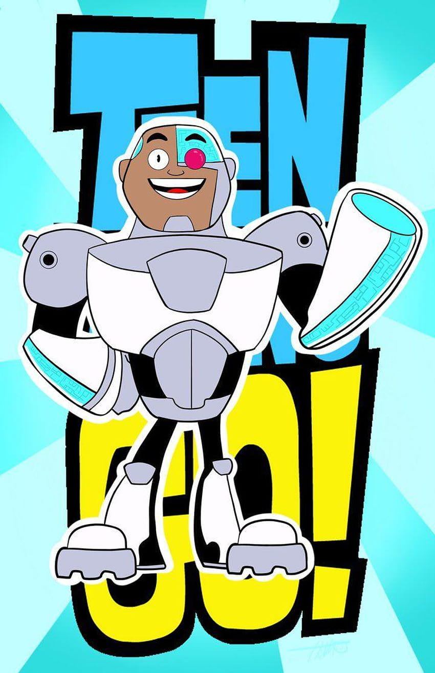 Cyborg Teen Titans Go! di jamart2013 Sfondo del telefono HD