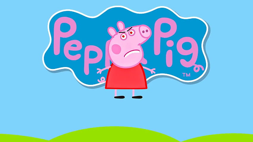 Peppa Pig es malvada, peppa pig malvada fondo de pantalla