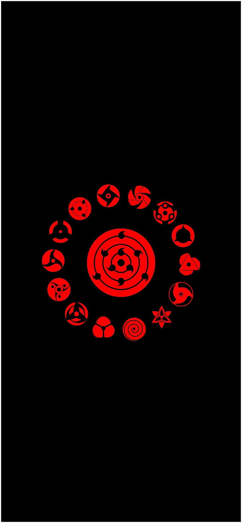 Naruto Uzumaki Clan, simbolo uzumaki Sfondo del telefono HD
