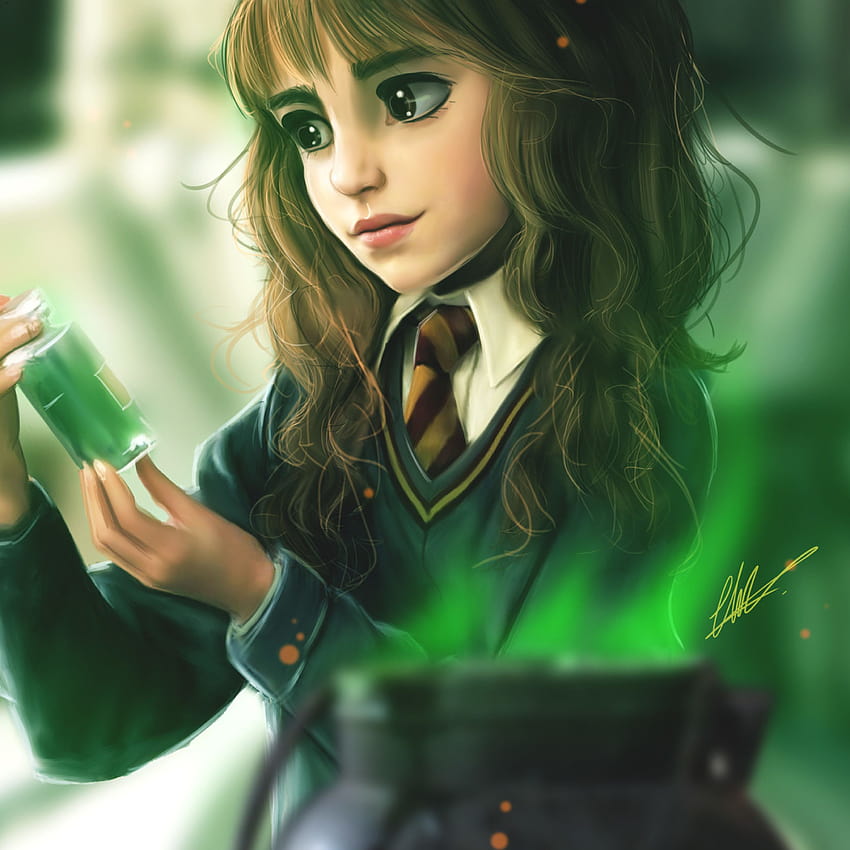 2932x2932 Hermione Granger Ipad Pro Retina Display Hermion Granger Anime Hd Phone Wallpaper 6147