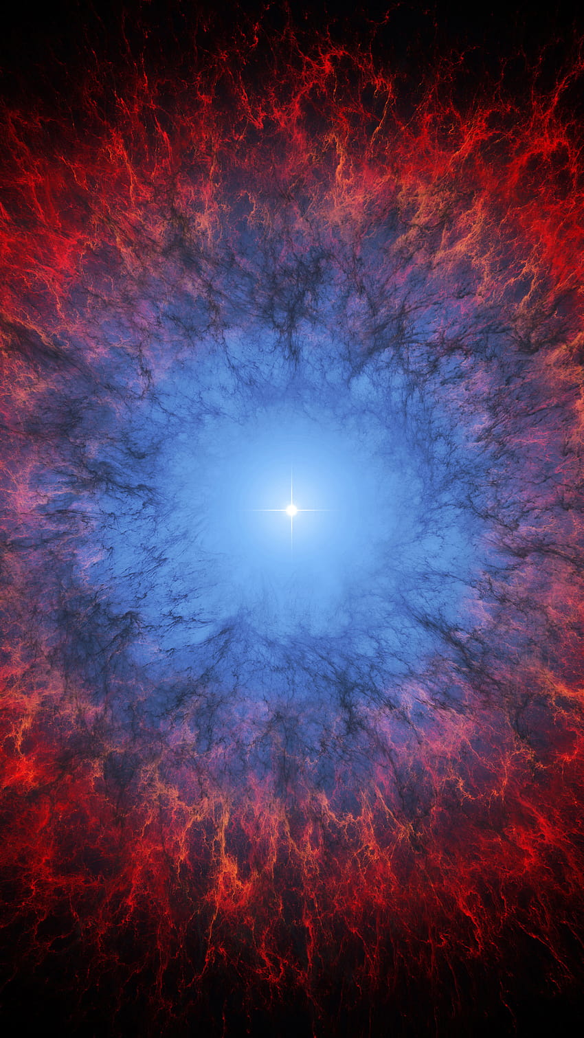 1080x1920 alam semesta, supernova, ledakan, bintang, nebula, android supernova wallpaper ponsel HD
