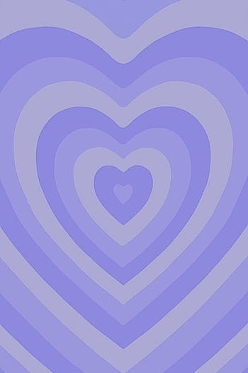 Free Light Purple Heart Wallpaper Background Illustration