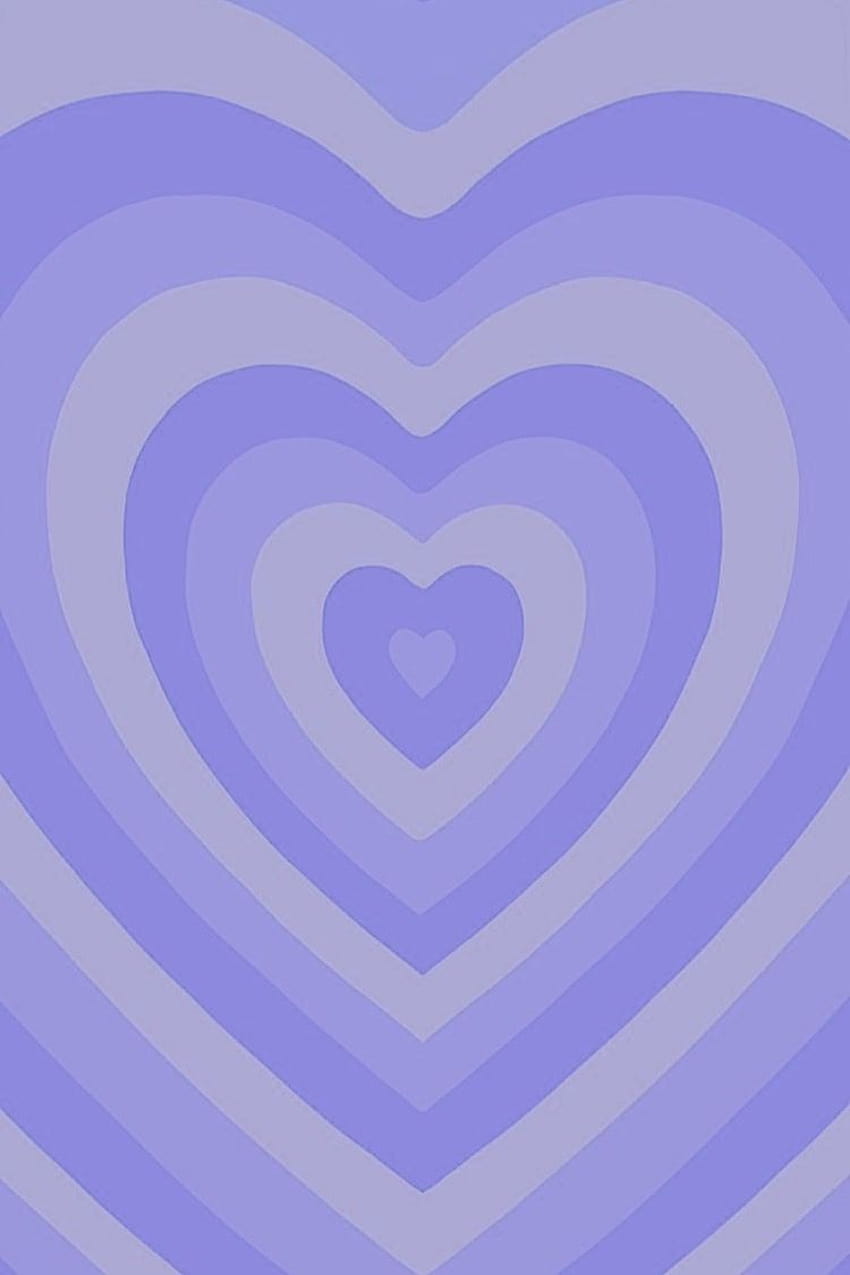 pastelowe fioletowe serca w 2021 roku, y serca Tapeta na telefon HD