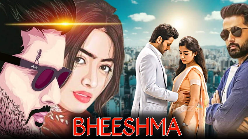 Bheeshma 2020 Nithin, Rashmika Mandanna:, Primer vistazo, Reseña en hindi, película bheeshma fondo de pantalla