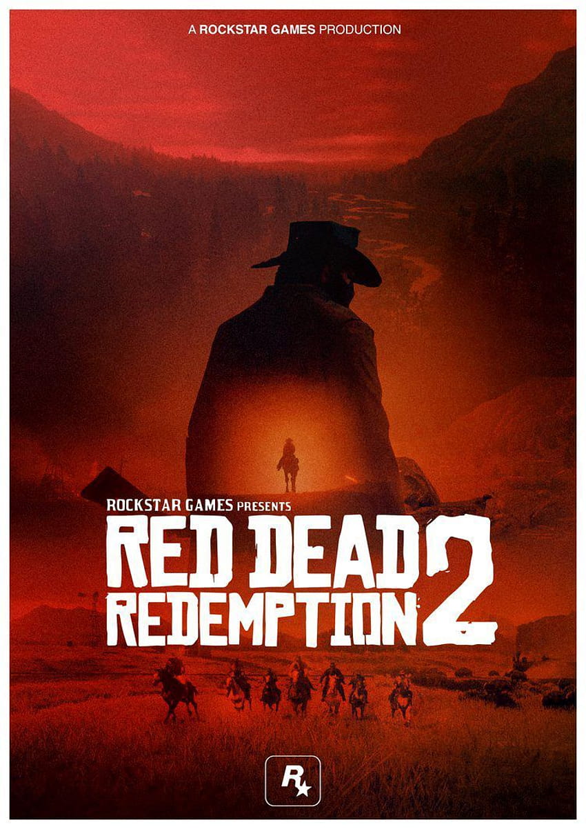 red dead redemption 2 para móvil fondo de pantalla del teléfono