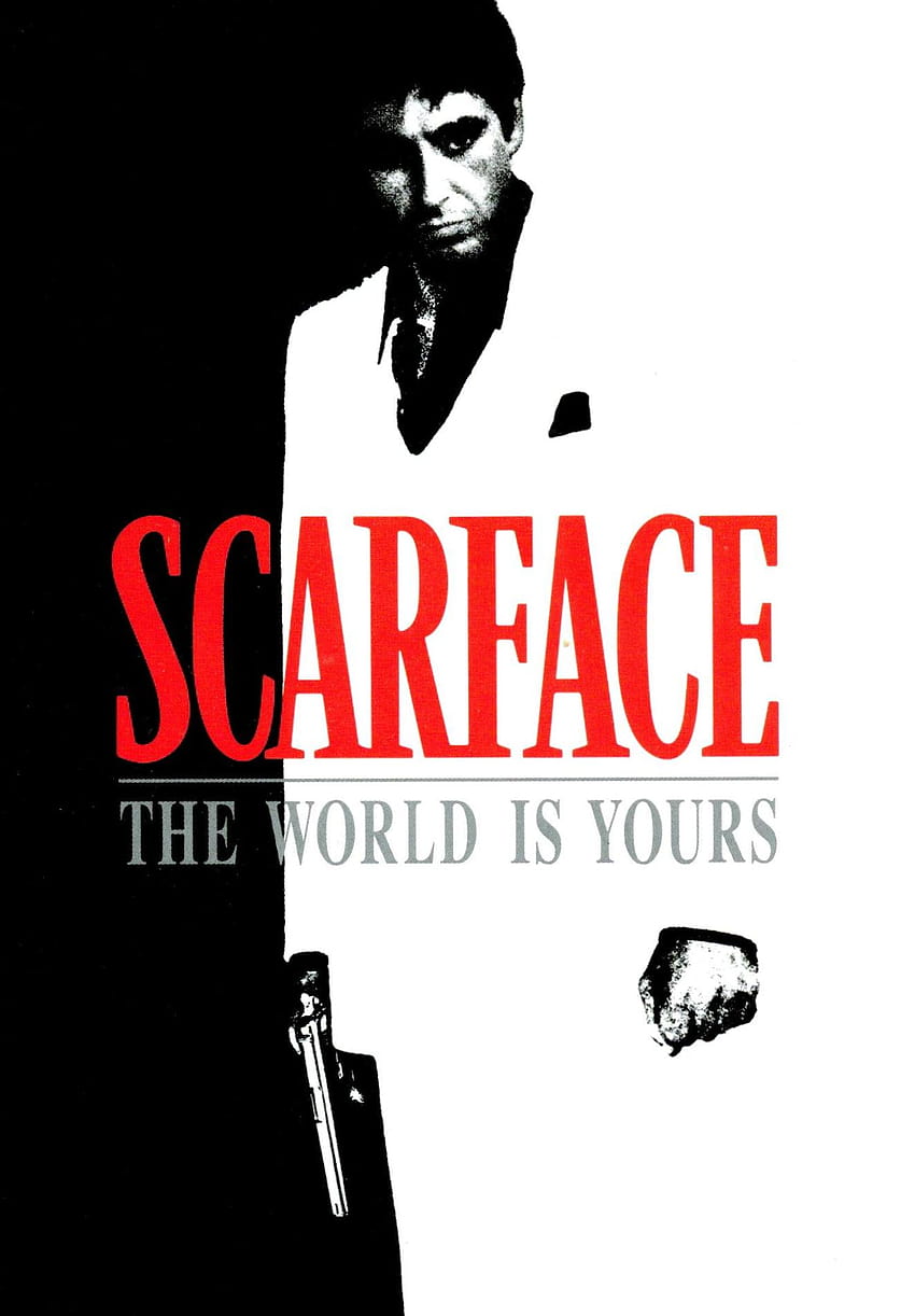 Scarface dan Backgrounds, dunia adalah milikmu scarface wallpaper ponsel HD