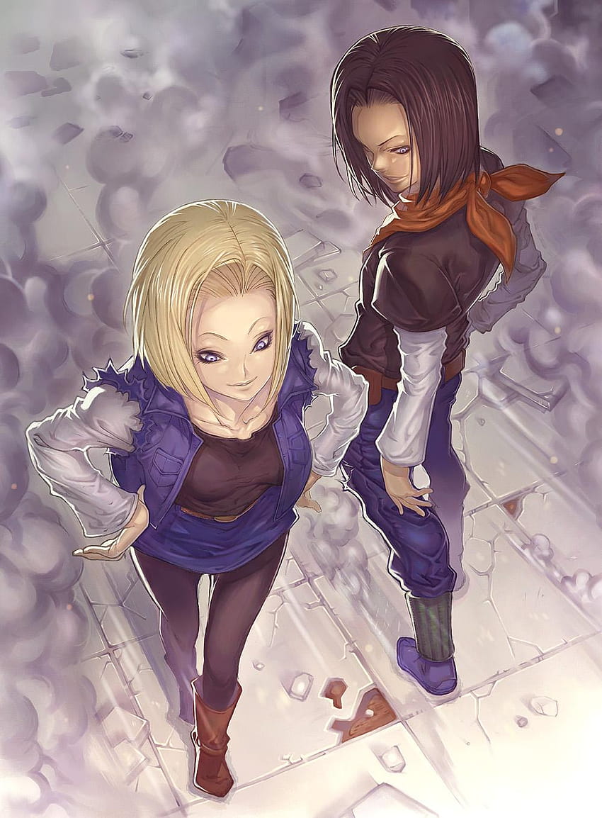 Android 17, Androide 18 And 17 Dbz HD Phone Wallpaper | Pxfuel