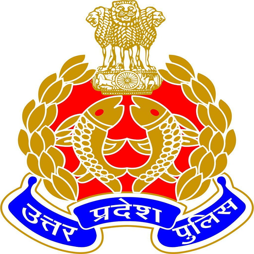 Лого на полицията, публикувано от Джон Меркадо, полиция на Гуджарат HD тапет за телефон