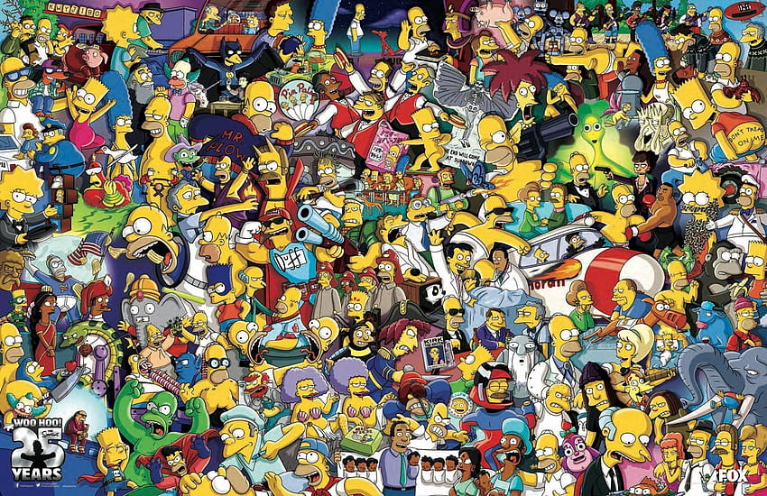 The Simpsons, Homer Simpson, Bart Simpson / HD wallpaper