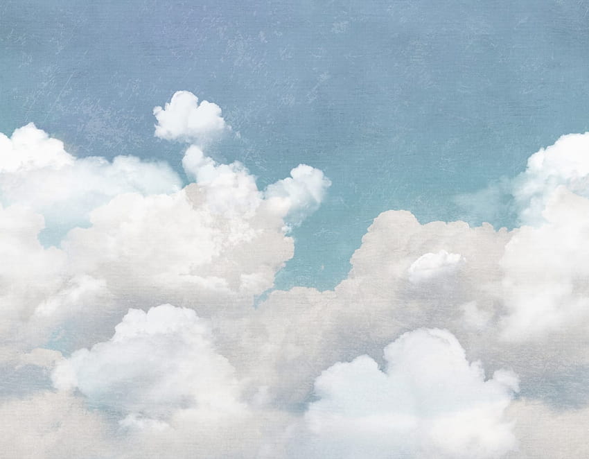 Cuddle Clouds, fluffy clouds HD wallpaper