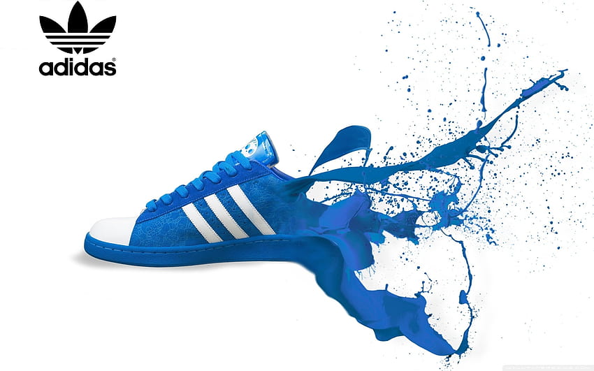 Adidas Shoe Ad, shoe brand HD wallpaper