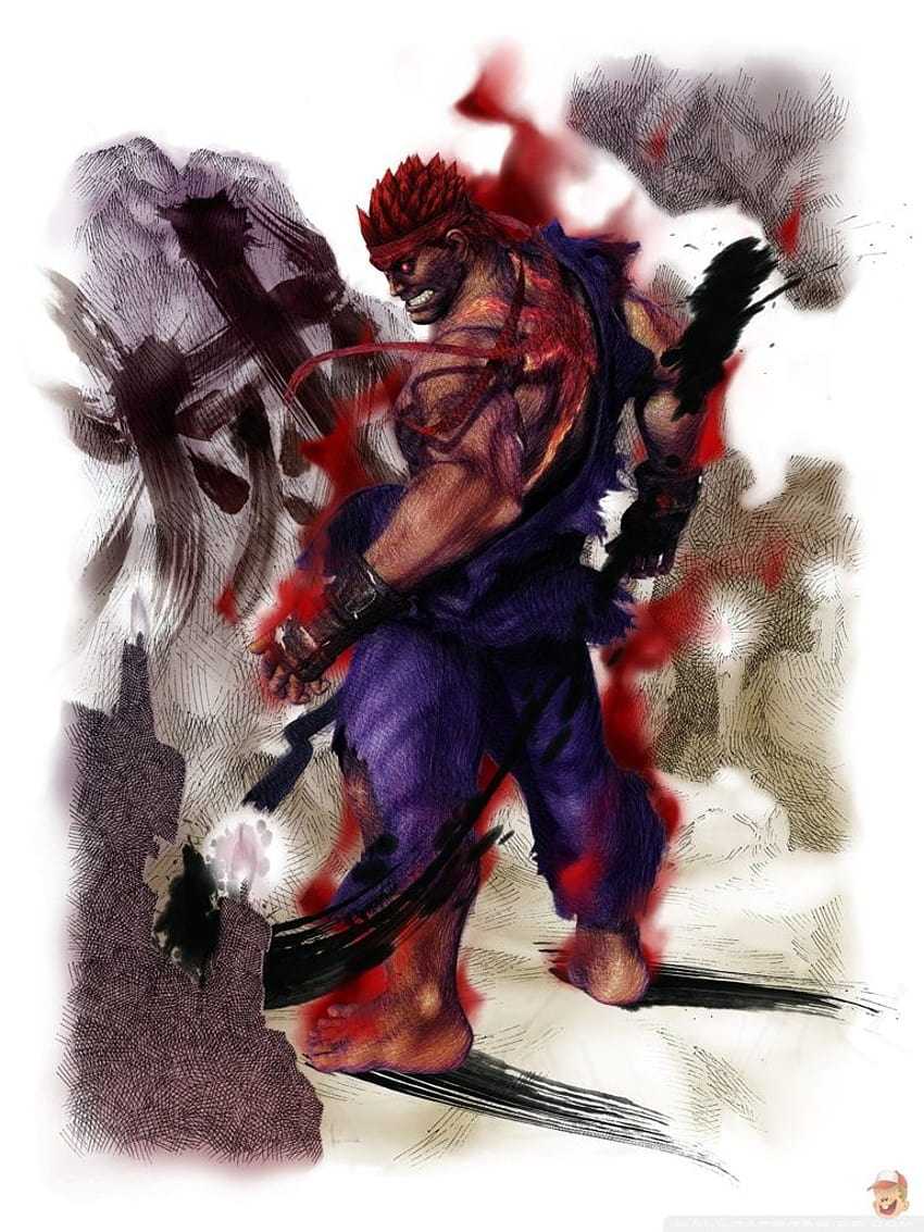 street fighter wallpaper evil ryu