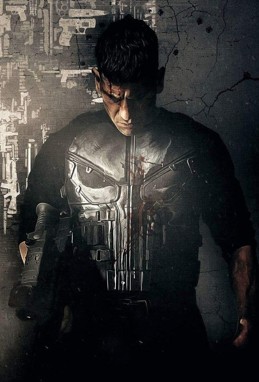 Frank Castle/The Punisher ลงโทษ Netflix วอลล์เปเปอร์โทรศัพท์ HD