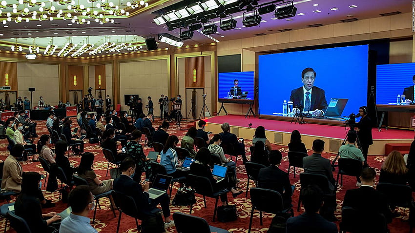 NPC 2020: China's leaders look to send message of control at annual political showcase HD wallpaper
