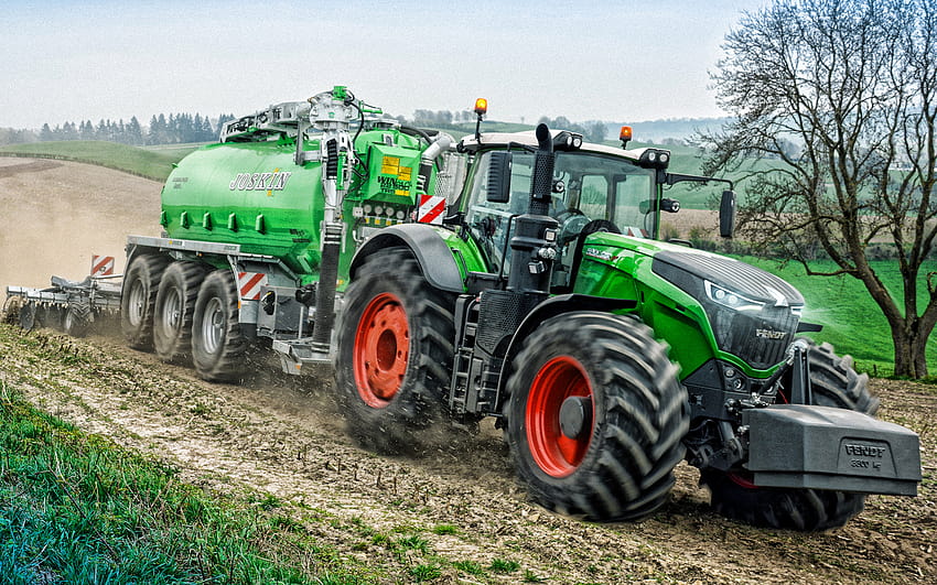 Fendt 1000 Vario, tractor, harvesting concepts, modern tractor, Fendt, fertilizer transportation with resolution 2560x1600. High Quality, fendt 1050 HD wallpaper