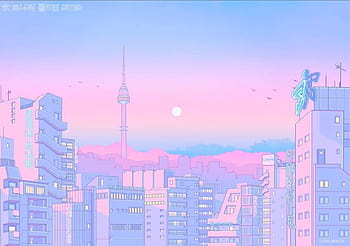 Aesthetic pink anime HD wallpapers | Pxfuel