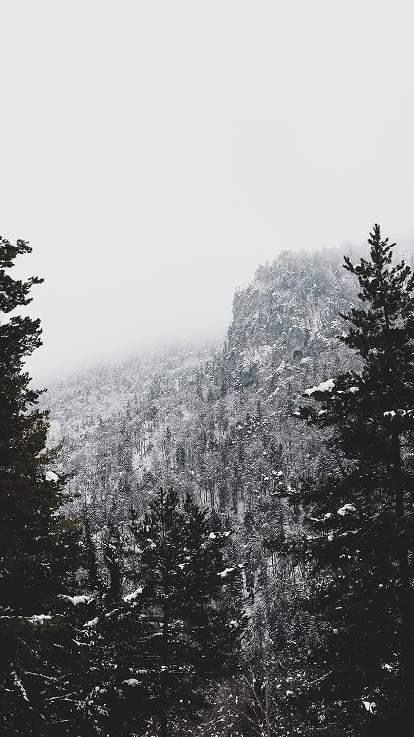 13 x Winter Landscapes iPhone, black cute winter HD phone wallpaper
