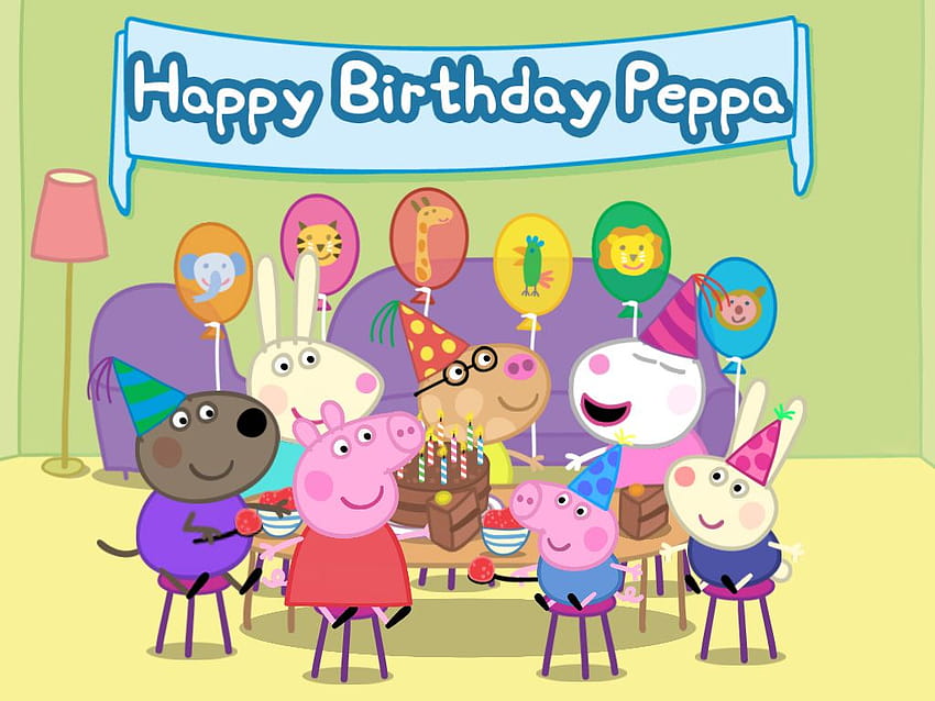 Peppa Pig Birtay – Best Happy Birtay Wishes HD wallpaper