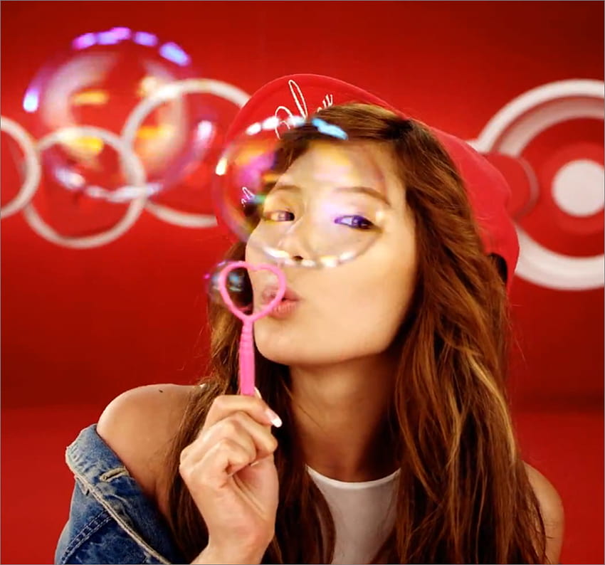 Bubble Pop Hyuna HD-Hintergrundbild