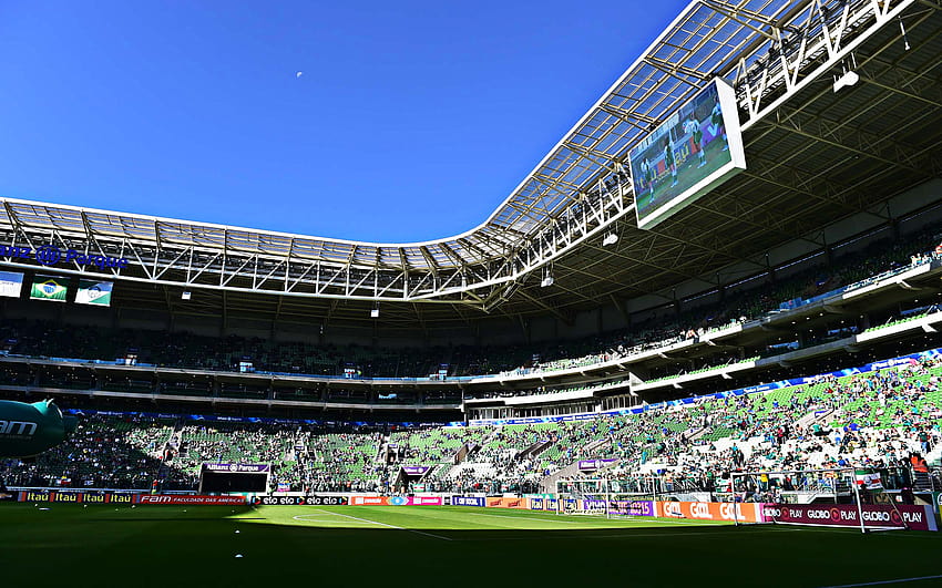 Palmeiras Stadium, tribunes, Allianz Parque, stadiums HD wallpaper