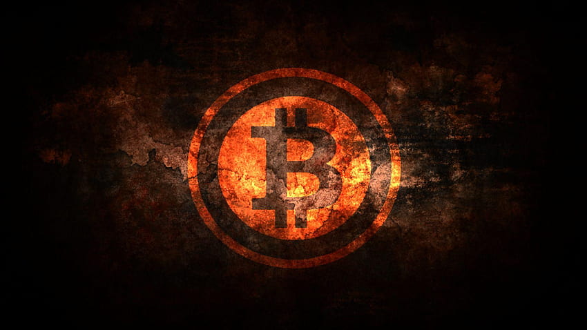 Bitcoin und Hintergründe, Krypto HD-Hintergrundbild