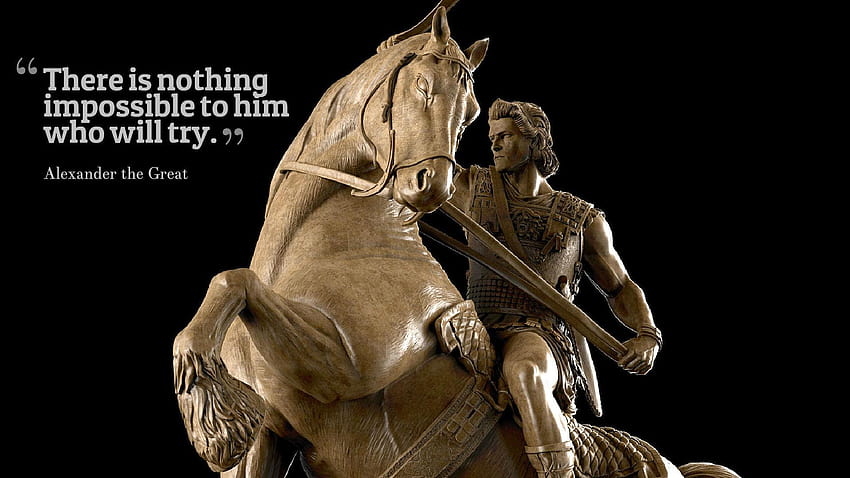 Alexander The Great Quotes s fondo de pantalla