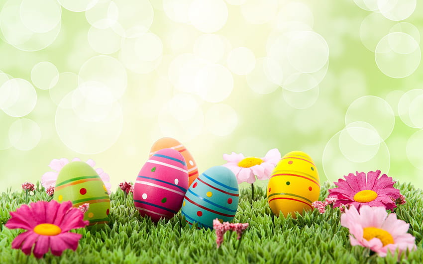 Easter Backgrounds, easter egg digital HD wallpaper