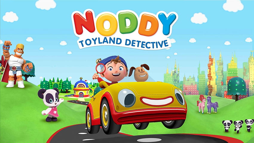 Bring DreamWorks Animation's TV show Noddy Toyland into your home with the new Noddy Toyland Detective app by Kuato Stu… HD wallpaper