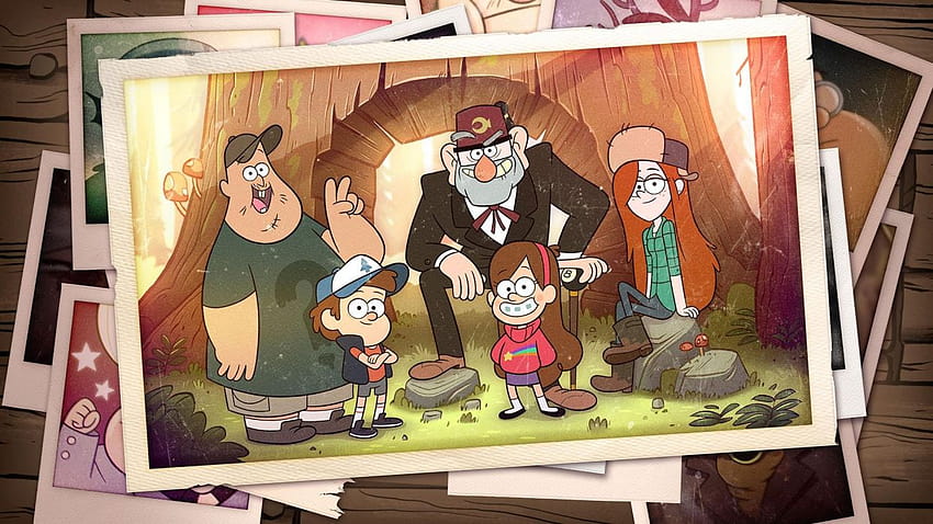 GRAVITY FALLS disney family animated cartoon series comedy HD wallpaper