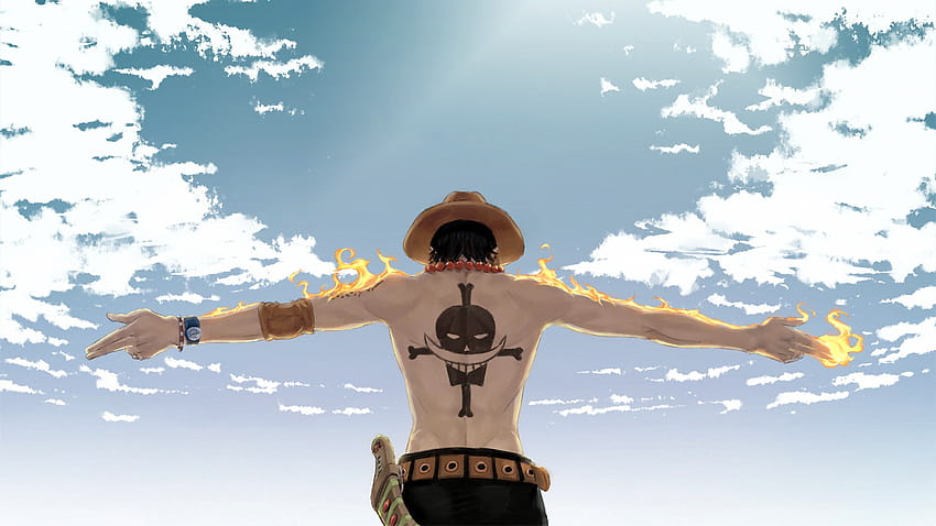 One Piece Theme Windows 10, junger Ruffy HD-Hintergrundbild