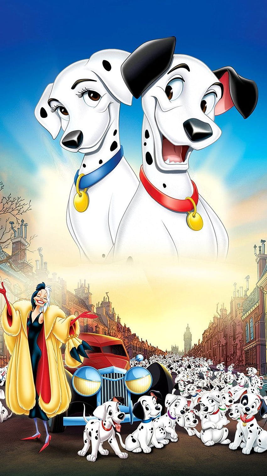 One Hundred and One Dalmatians HD phone wallpaper