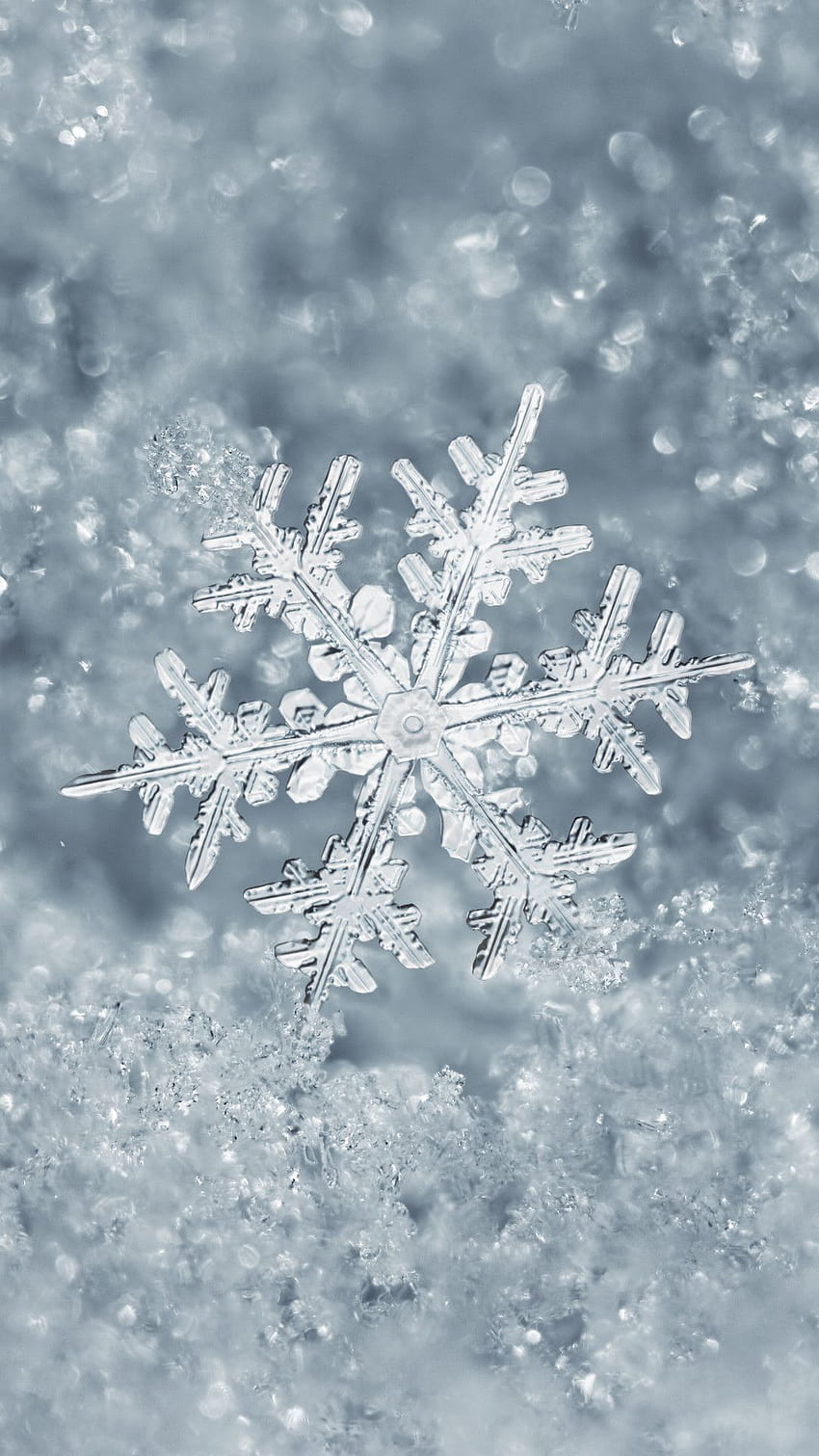 10801920 Ice Snowflake iPhone 7 Plus Â DruckvorlagenWinter Hinterg in 2020, winter bubbles HD phone wallpaper