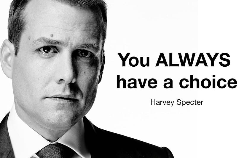 21 Harvey Specter quotes to help you ..., quotes suits HD  wallpaper | Pxfuel