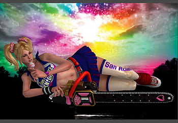 Wallpaper Blonde, Zombies, Lollipop Chainsaw, Juliet Starling, Nyasha,  Short skirt. for mobile and desktop, section игры, resolution 1920x1200 -  download