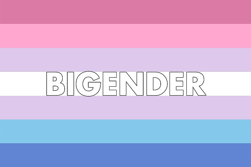 Objaśnienie tożsamości płciowych: wszystko, co musisz wiedzieć — Rainbow & Co, flaga genderfluid Tapeta HD