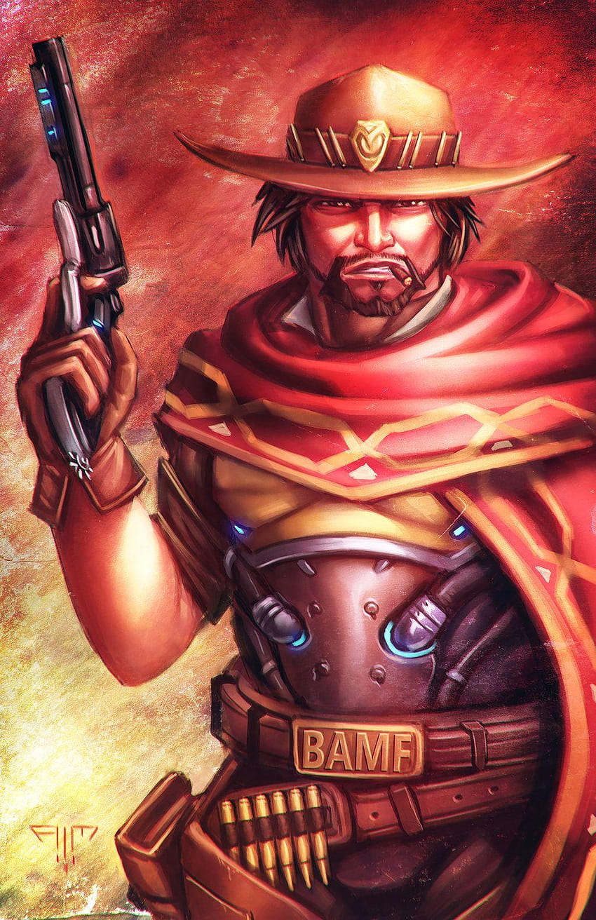 Overwatch Mccree Hd Phone Wallpaper Pxfuel