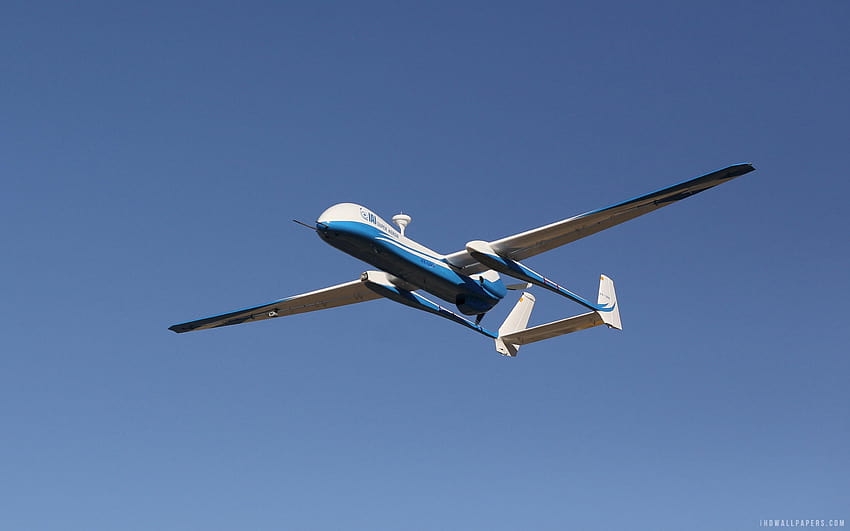 Unmanned Aerial Vehicle IAI Heron 1 HD-Hintergrundbild