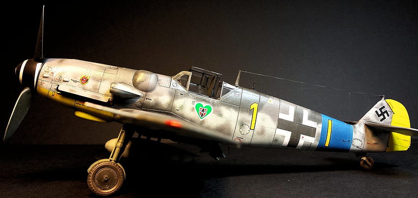 The Modelling News: Grünherz are go! Didier builds Eduard's new 48th scale Bf, bf 109 g 6 HD wallpaper