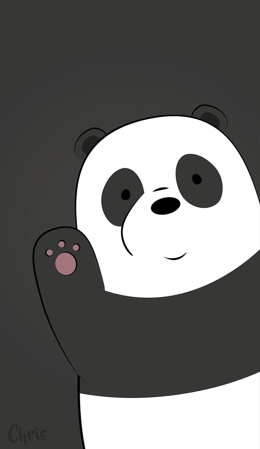 Resultado de n para we bare bears panda, tumblr panda HD phone wallpaper