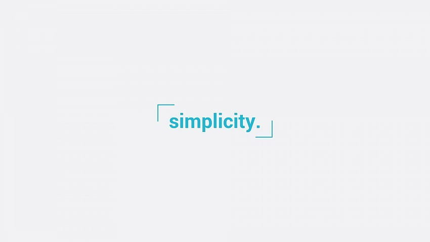 44 Estetica minimalista, semplicità estetica Sfondo HD