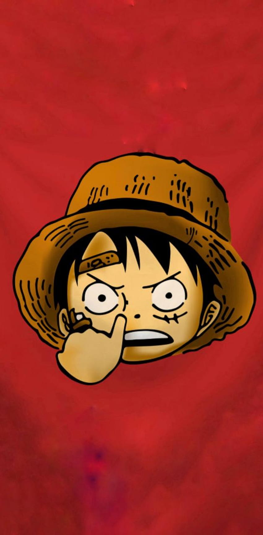 Luffy Engraçado Papel de parede de celular HD