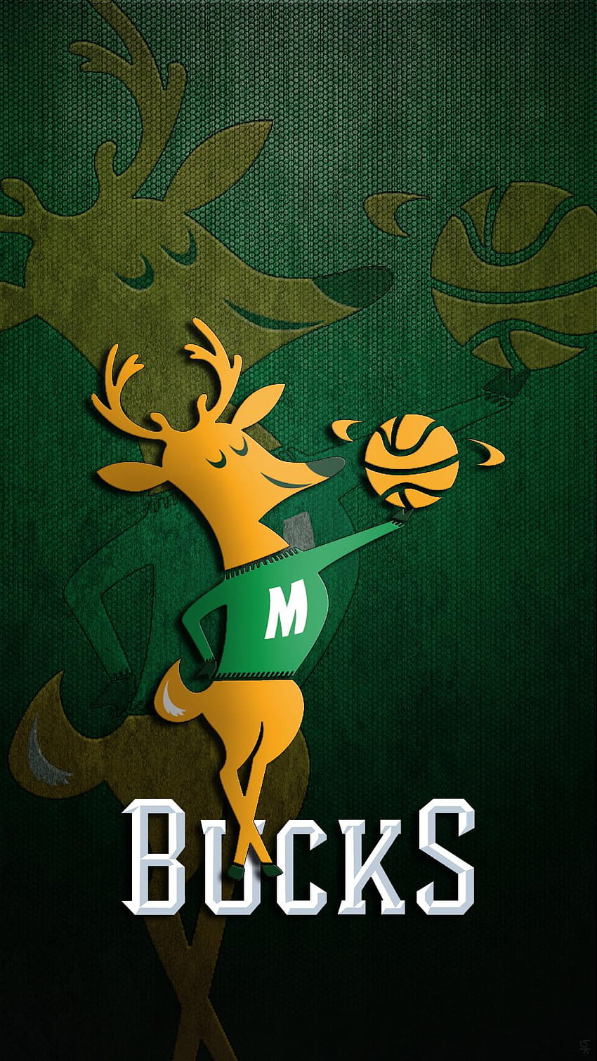 Milwaukee Bucks Logo iphone HD-Handy-Hintergrundbild