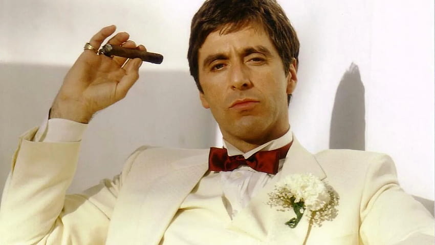 Al Pacino gangsterskie legendy filmowe Tony Montana Tapeta HD